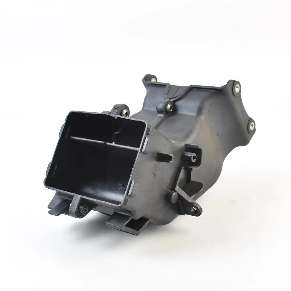 Black motorcycle ventilation pipe for Yamaha intake system, dimensions 280mm x 170mm x 160mm