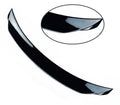 Mazda 3 Axela Exela modified sports tail trim bright black large fixed wind surround blade