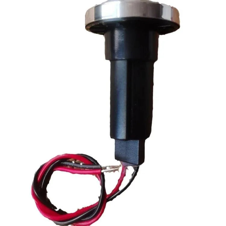 Stainless steel yacht anchor light ring socket with wires for marine navigation stern lamp mounting