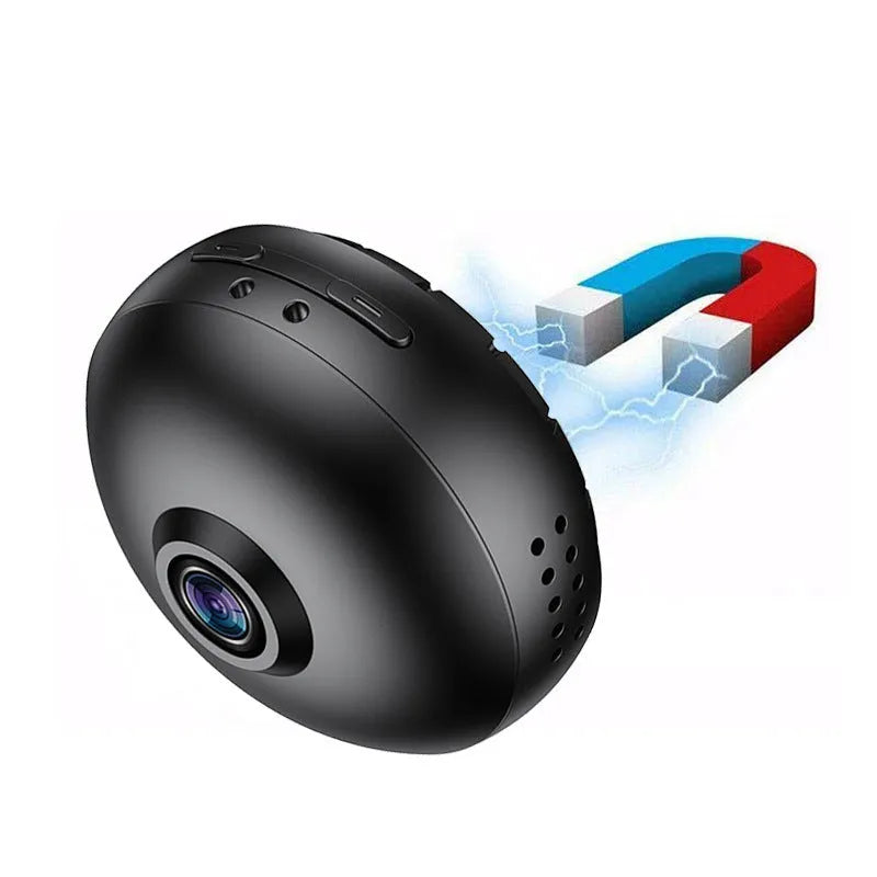 1080p wireless Wi-Fi surveillance camera with ABS housing and 3.6° lens for indoor security