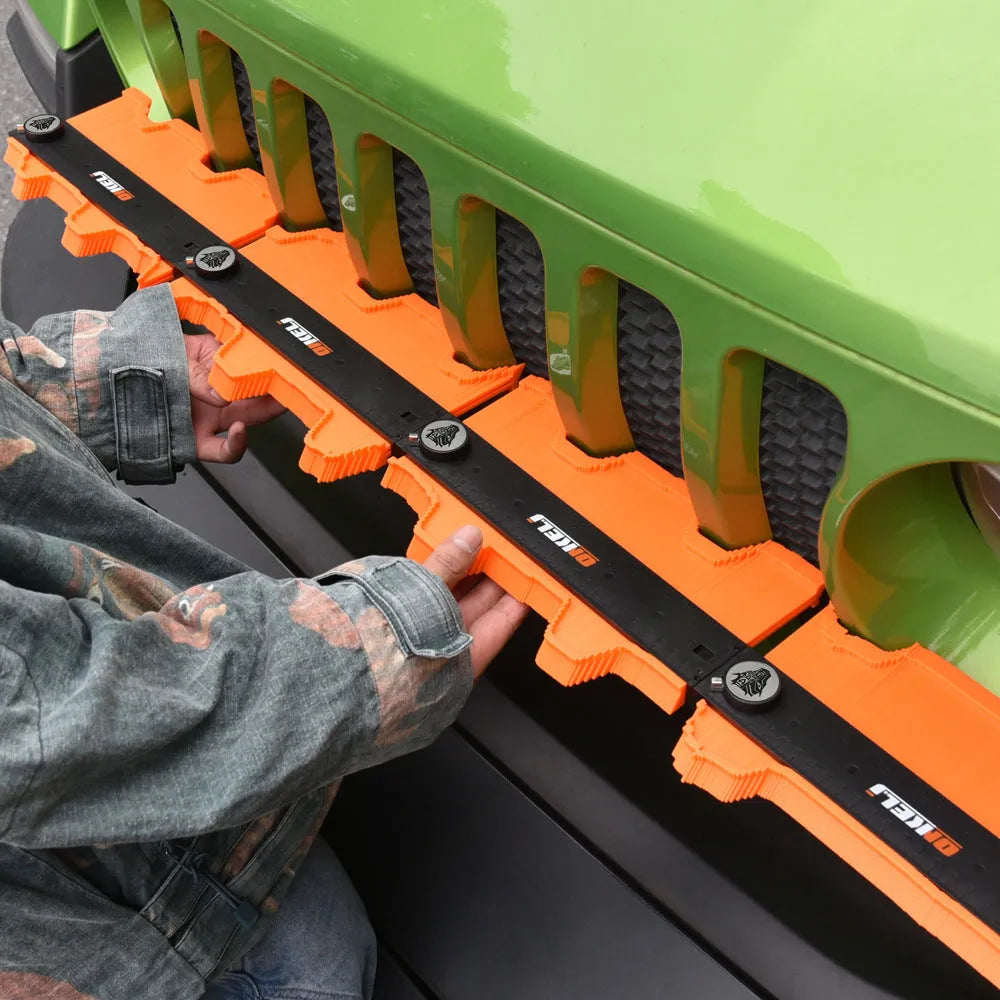10-inch contour gauge with lock belt positioning system for precise profile transfer