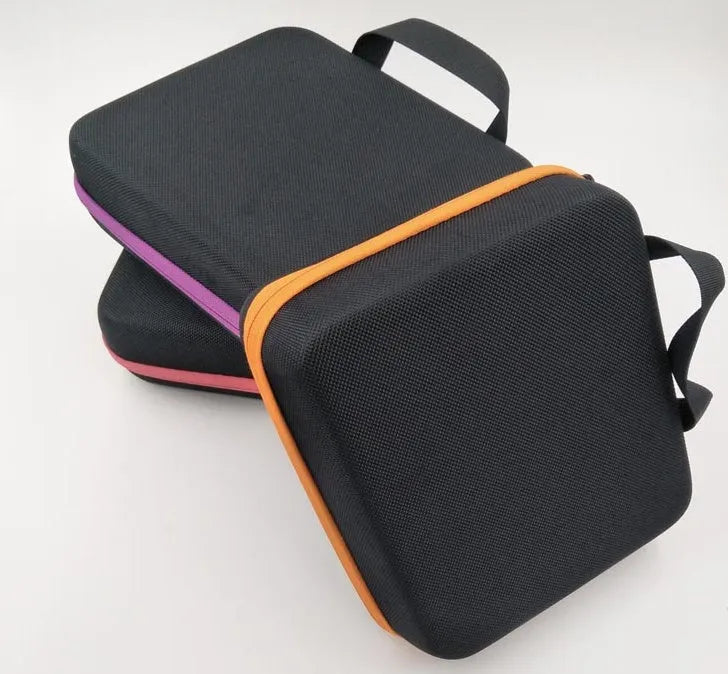 Essential oil storage bag with 30 compartments for 15ml bottles in EVA material