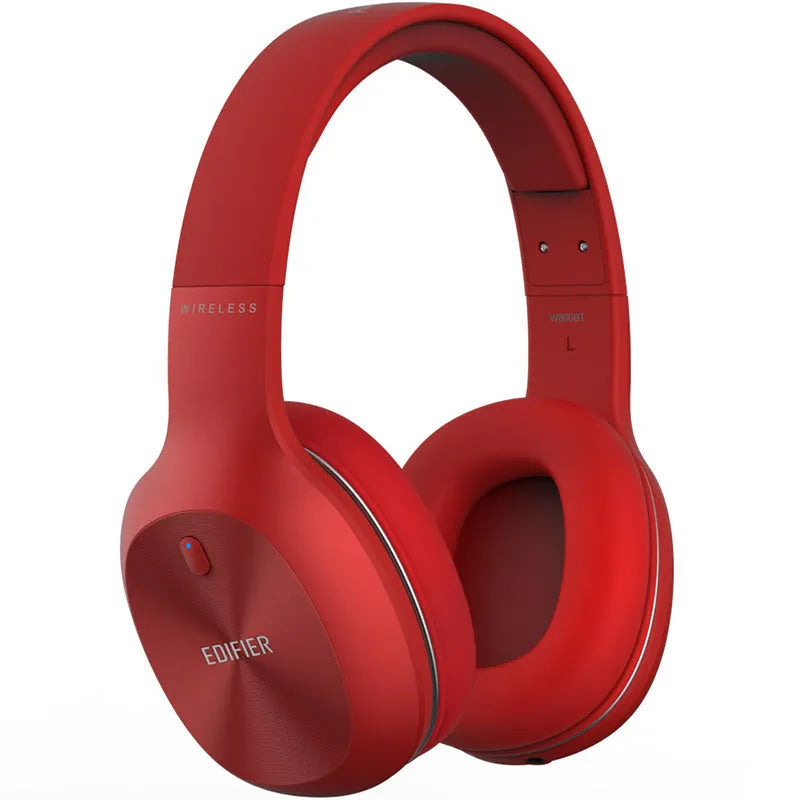 Black wireless sports headset with Bluetooth 5.0 and 50-hour battery.