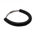 Universal motorcycle exhaust pipe anti-drop wring gasket in black, blue, and orange colour options.