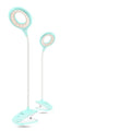 Green, pink and white USB rechargeable table lamps with touch switch control