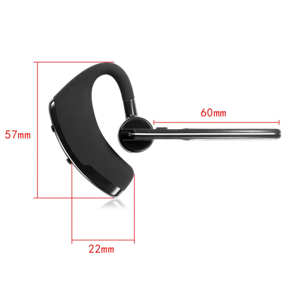 V9 wireless Bluetooth headset with microphone and cable for smartphone business calls