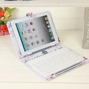 Bluetooth wireless keyboard protective case for tablets and mobile phones with 7-inch keyboard in multiple colours