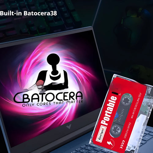 2TB external mechanical hard drive with USB cable and protective storage box