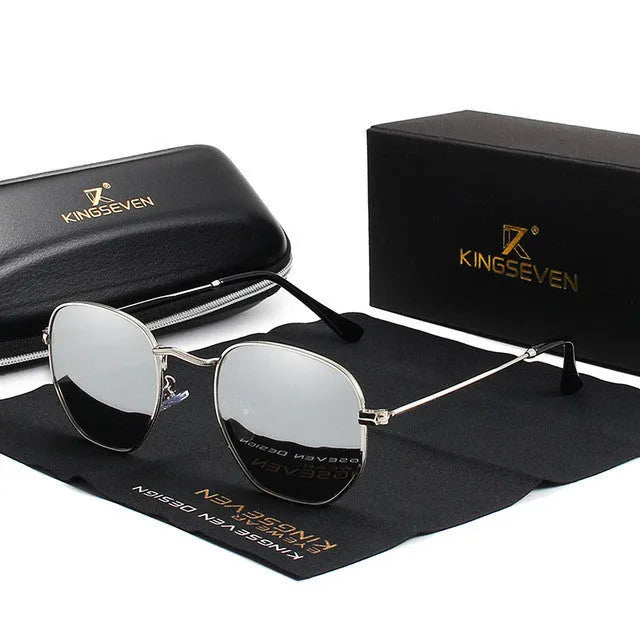 Classic round frame men's sunglasses in retro style with multiple colour options