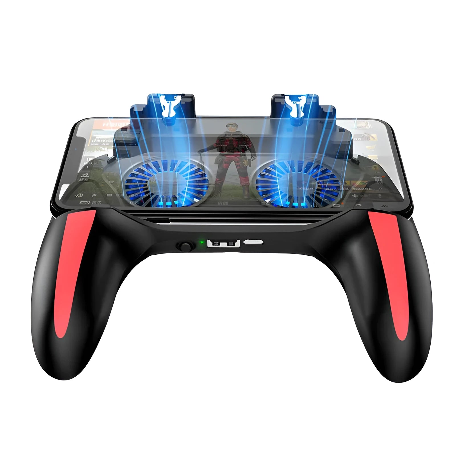 H10 mobile game controller with touch screen for 4.7-6.5 inch phones.