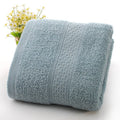 Thickened 800gsm cotton blend bath towel shown in Apple Green colour option