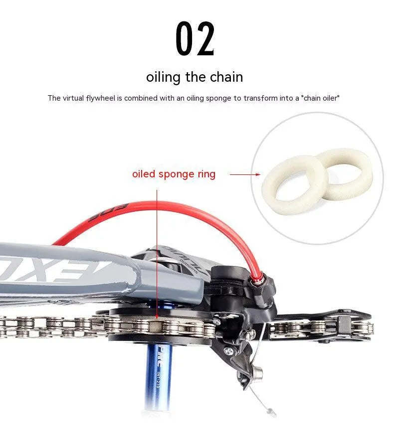 Aluminium alloy bicycle chain holder tool with barrel shaft design for quick release bike maintenance
