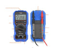 Handheld digital multimeter with display showing NCV and temperature functions