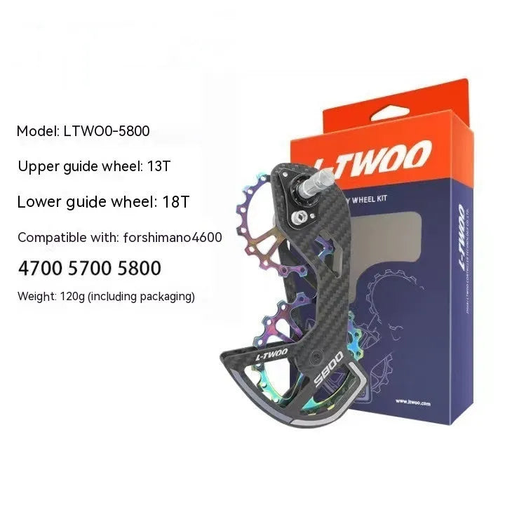 LTWOO 105 large rear derailleur jockey pulley wheels for Shimano R7000 compatibility