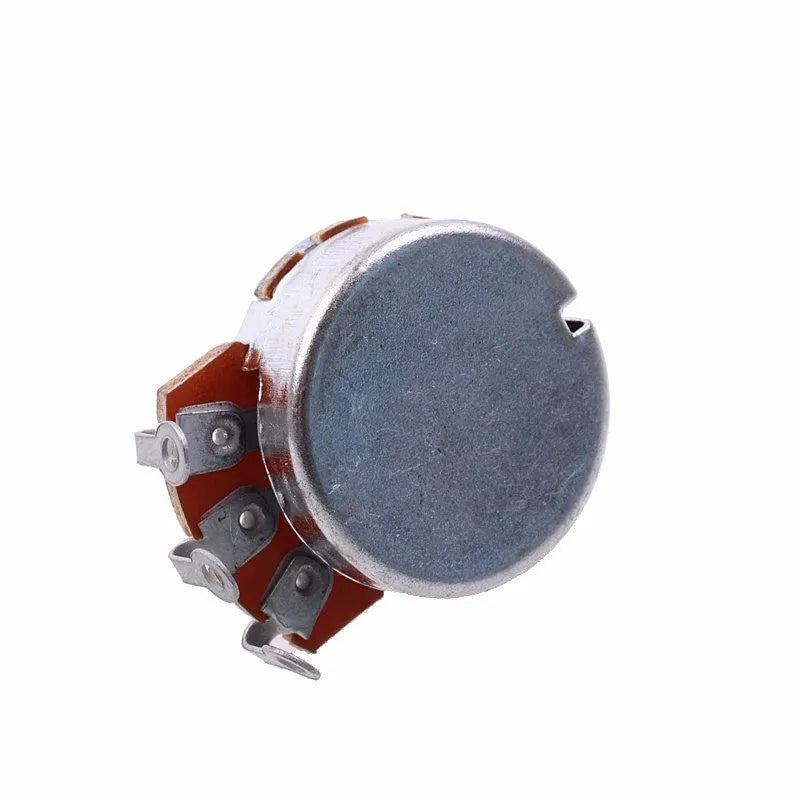Metal electric guitar potentiometer knob for tone and volume control