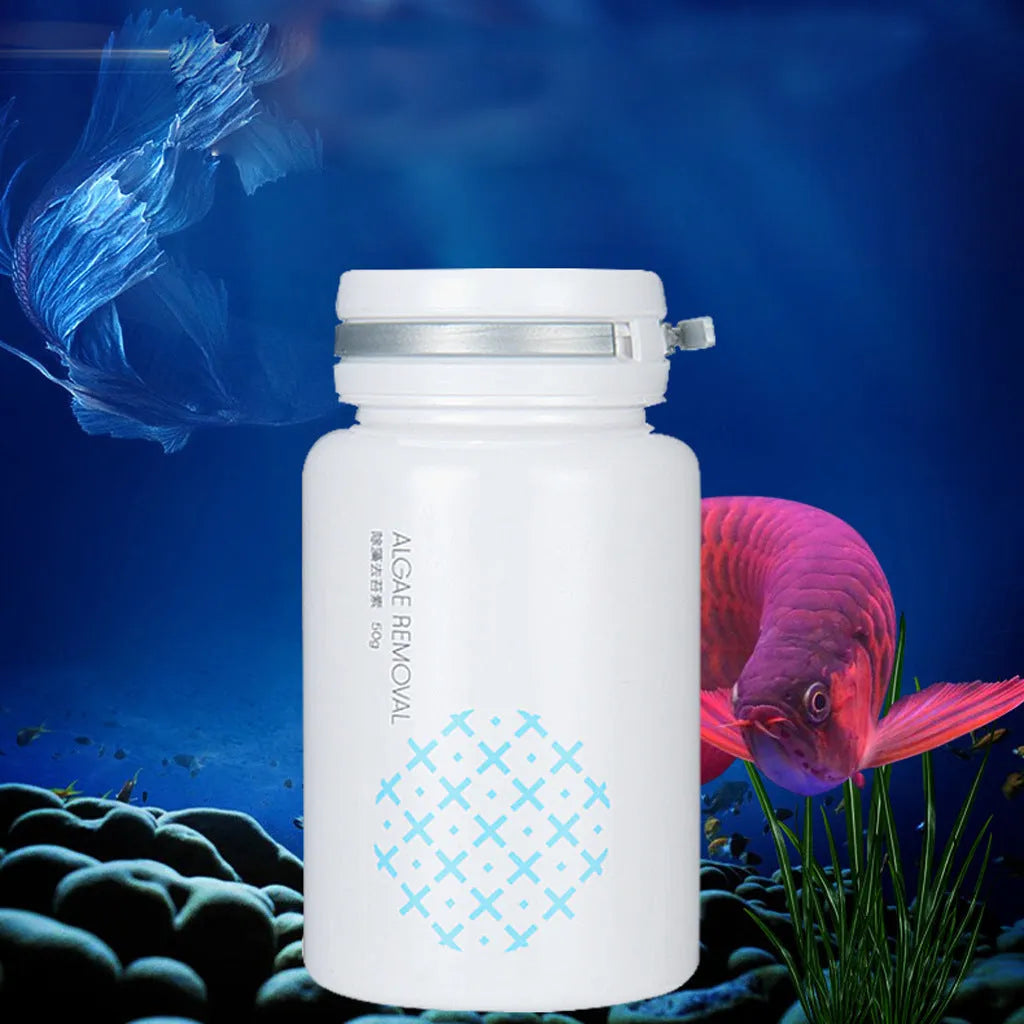 50g swimming pool algaecide container for algae removal and water purification treatment