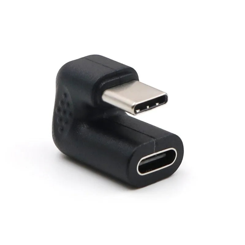 Plastic USB male to female adapter extension cable with U-bend design for mobile devices