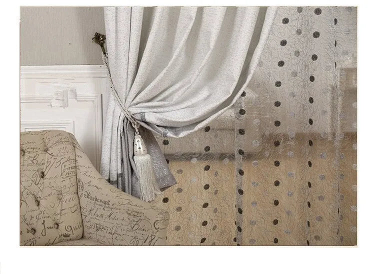 Simple blackout curtain panel showing one of three header styles: hook, Korean hook, or rings.