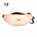 Clear plastic waterproof apron for hairdressers with neck and waist ties.