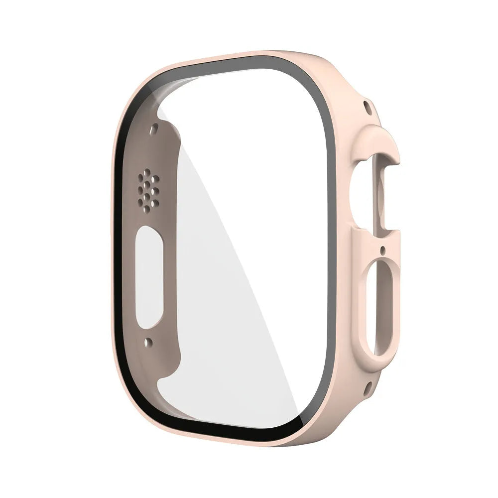 PC tempered film protective case for Apple Watch in various colours and sizes