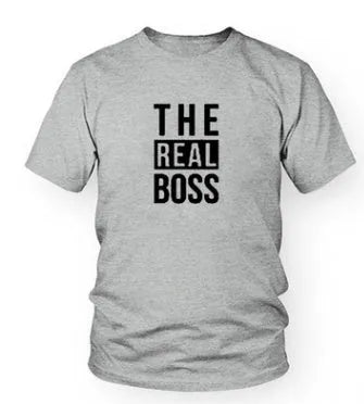 Men's loose fit round neck short sleeve t-shirt on a hanger, plain front for DIY printing.