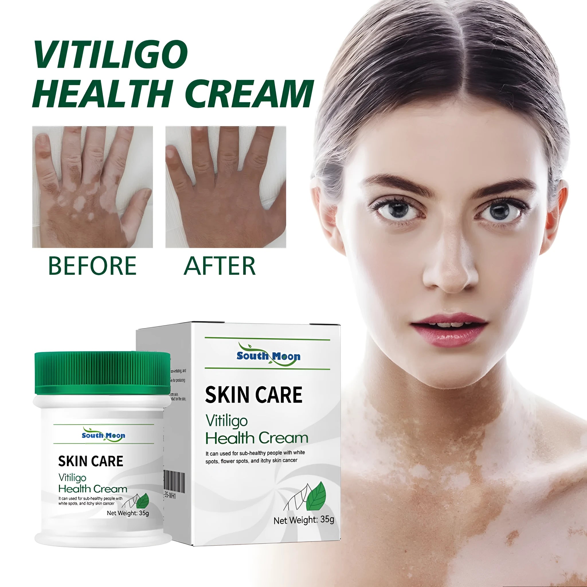 35g body skin care cream jar for orange peel tissue removal and moisturising