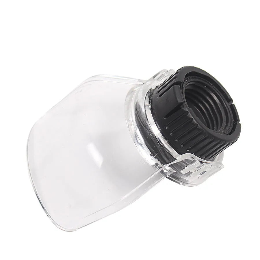 Transparent plastic horn cover safety guard for Delta grinding machine face protection