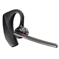 Black plastic Bluetooth sports headphones with battery display and call function