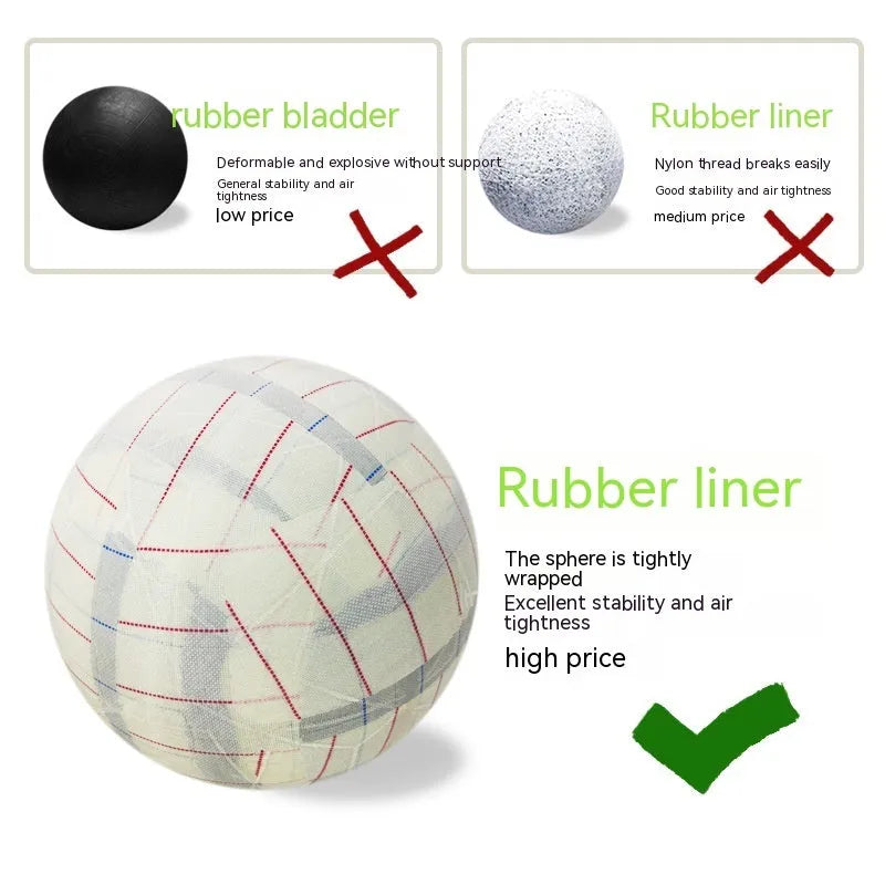 Fluorescent green size 5 football with seamless thermal adhesive patch construction