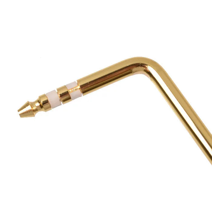 Guitar tremolo bar replacement part in black, gold, silver, and blue colour options