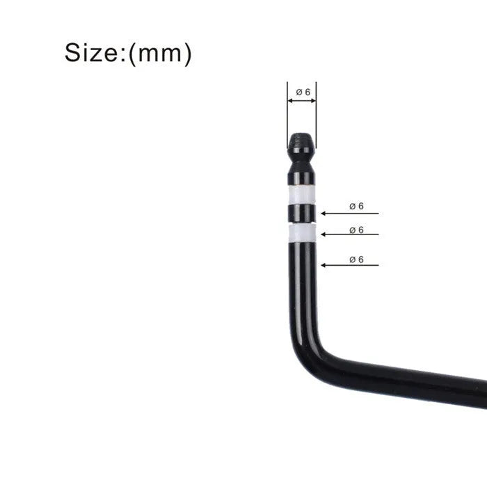Guitar tremolo bar replacement part in black, gold, silver, and blue colour options
