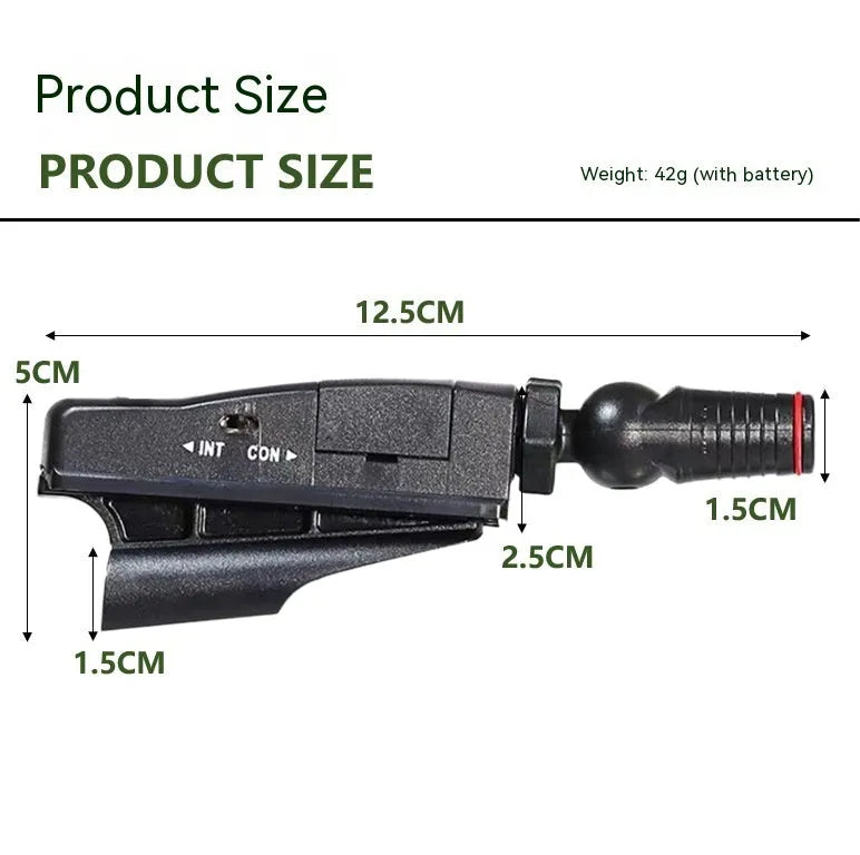 Golf putter laser aiming instrument with removable tripod for alignment practice