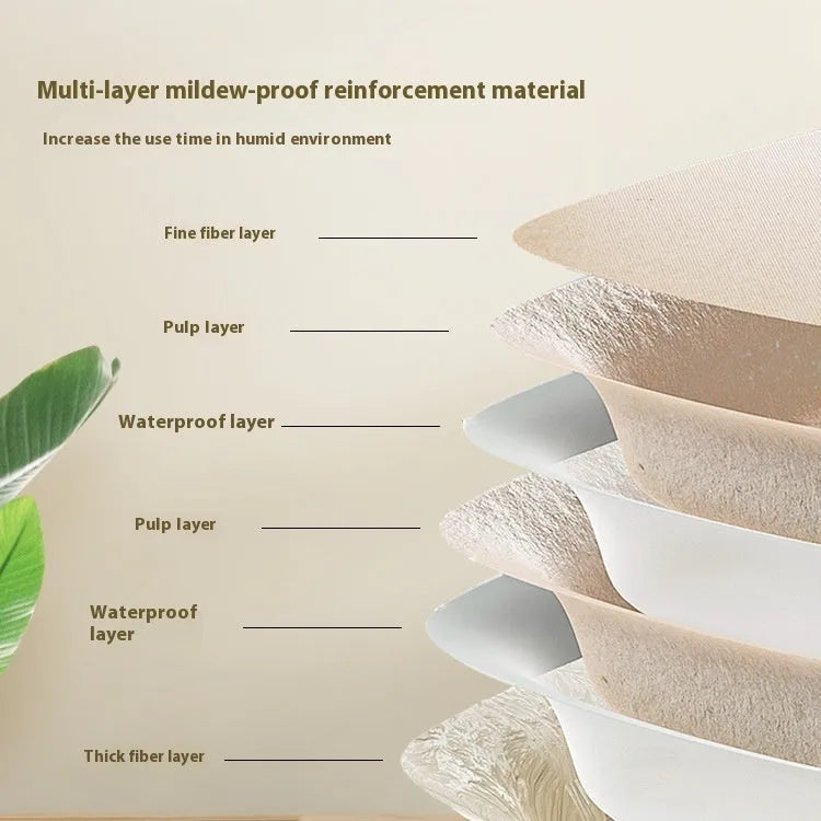 Brown disposable waterproof cat litter box with three size options for small pets.