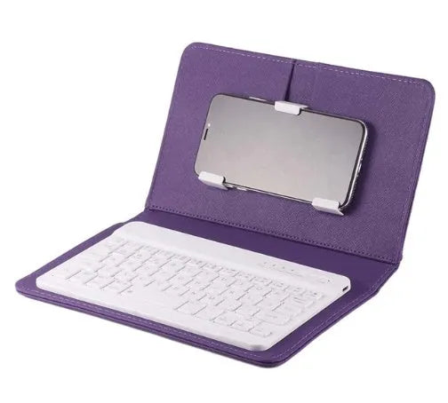 Bluetooth wireless keyboard protective case for tablets and mobile phones with 7-inch keyboard in multiple colours