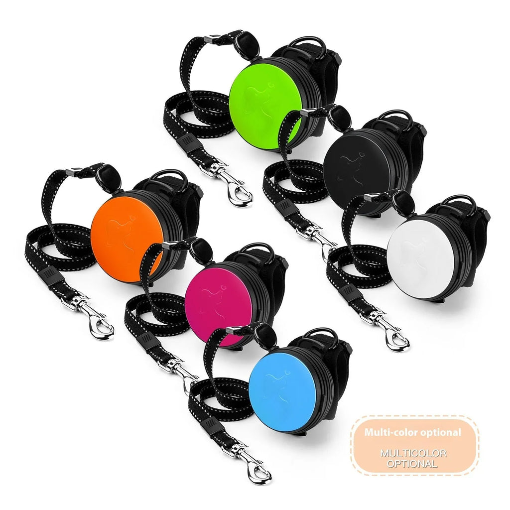 3 metre explosion-proof automatic retractable dog leash in six colour options