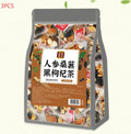 Ginseng Black Wolfberry Tea package with 40 individual 5g tea sachets, total 200g