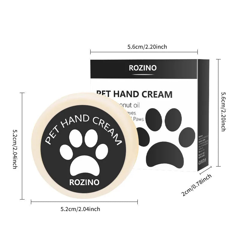 20g pet hand cream bottle for dog and cat moisturising care with glycerin formula