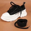 Round 10mm woven shoelace for bread shoes in beige, showing length and thickness options.