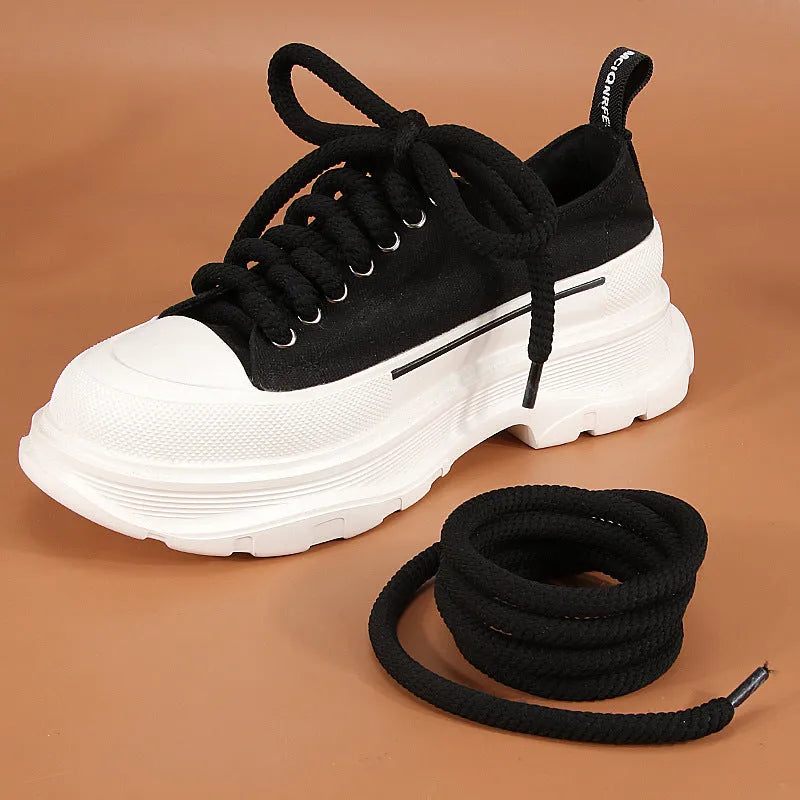 Round 10mm woven shoelace for bread shoes in beige, showing length and thickness options.