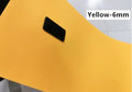 EVA yoga mat in choice of colours with 4mm or 6mm thickness options for fitness exercises
