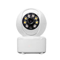 1080p Bluetooth indoor panorama camera with ceiling mount bracket and dual-light system
