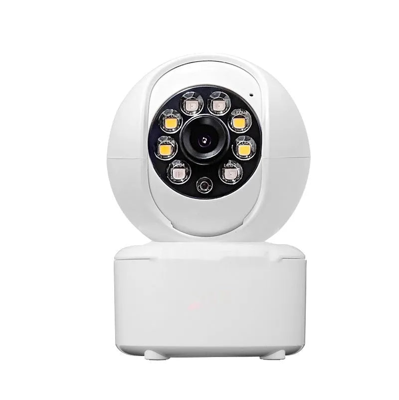 1080p Bluetooth indoor panorama camera with ceiling mount bracket and dual-light system