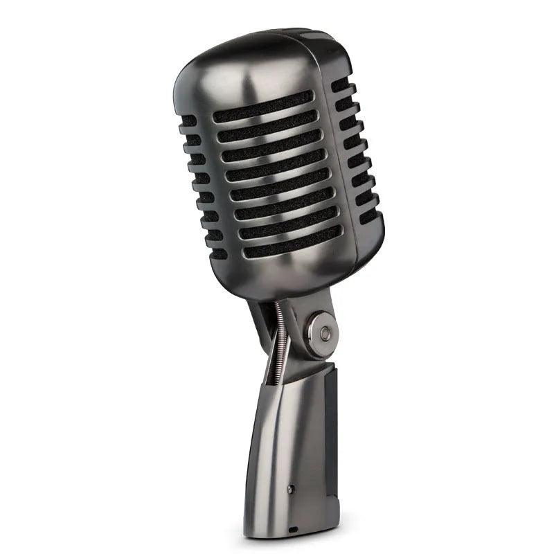 Professional retro wireless condenser microphone with cardioid pattern for K song and recording