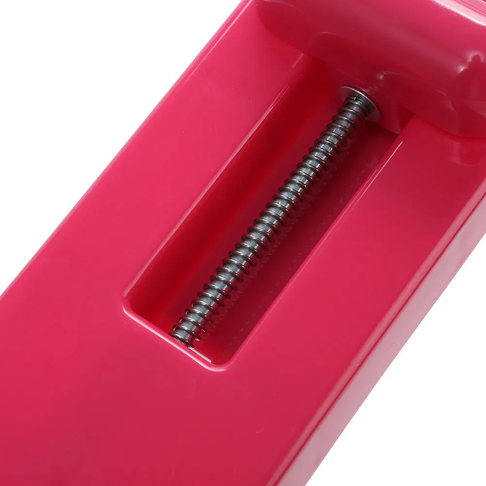 Pink and white ballet foot rotation trainer for instep strengthening and dancer toe flexibility