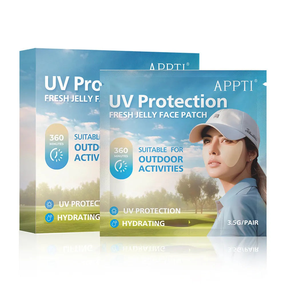 Pack of disposable UV-protection fabric eyes masks for outdoor sports like running and cycling.