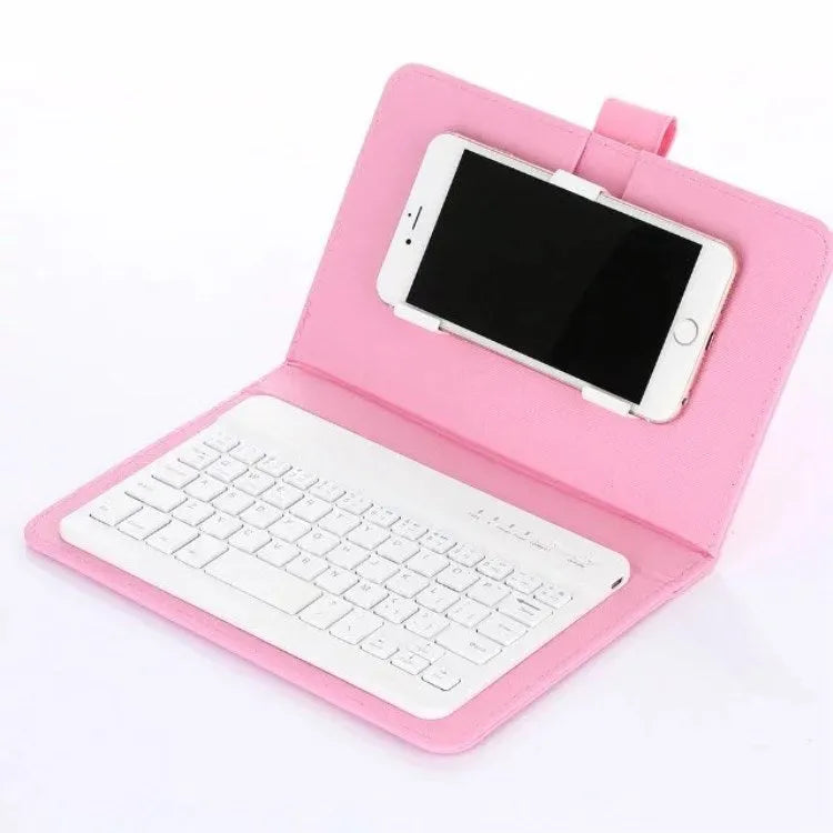Bluetooth wireless keyboard protective case for tablets and mobile phones with 7-inch keyboard in multiple colours