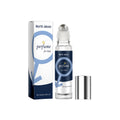 Small 10ml bottle of men's perfume with botanical extract ingredients.