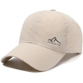 Adjustable Korean-style polyester baseball cap in Army Green colour on a white background.