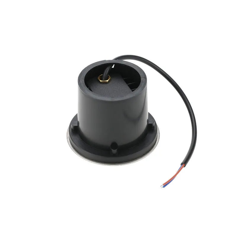 Round stainless steel LED COB underground light with tempered glass for outdoor garden pathway
