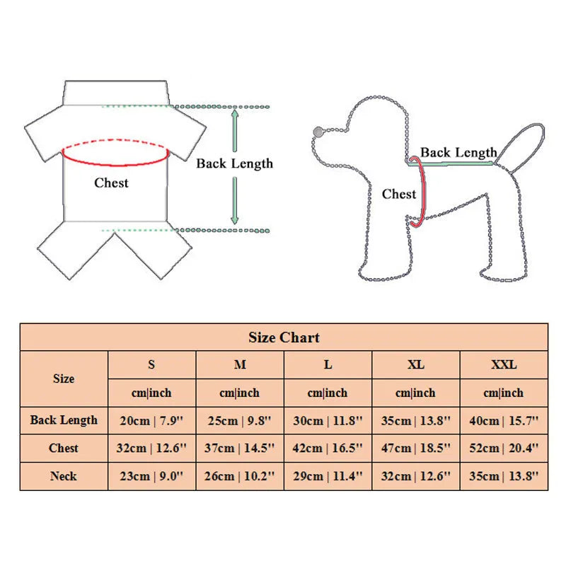 Blue denim dog dress with ruffle vest design and chest leash hook in various sizes